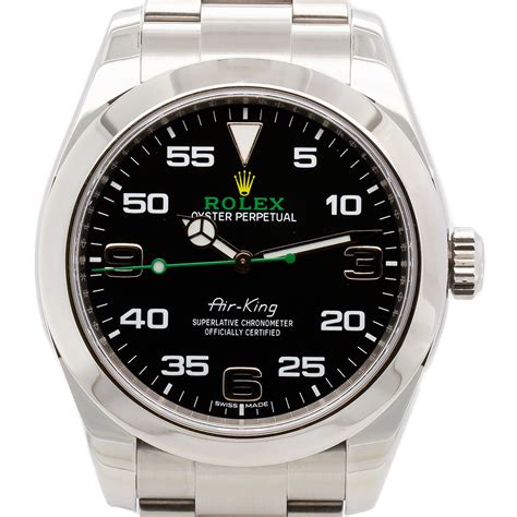 rolex air king sito ufficiale|rolex air king 40mm.